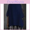 T-shirt Artigianale in Misto Cotone e Lino con Design a Patchwork per Donna Casual