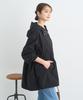 Music Drawstring Black [Earth & Ecology] Outerwear, Mid-Length Hoodie, Women's,
