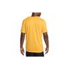 Nike Dri-FIT Legend Solid Logo Crew Neck Comfortable Short Sleeve T-Shirt Men Tops University-Gold DX0989-740