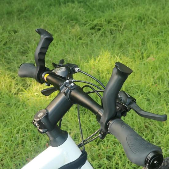 1 Pair Bicycle Vice Handlebar Grip Adjustable Ergonomic Lightweight Universal MTB Road Mountain Bike Handle End Extender Grip Bicycle Accessories