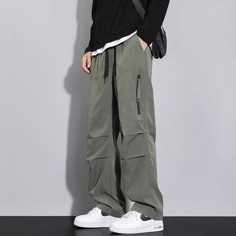 Playboy Men's Loose Fit Multi-Pocket Cargo Pants