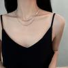 Thin Snake Gold Thin Snake Necklace Chain Stainless Steel [Tasiso] Necklace, Silver, Unisex, Chain, Hypoallergenic, Chain, Chain, Set, Women's