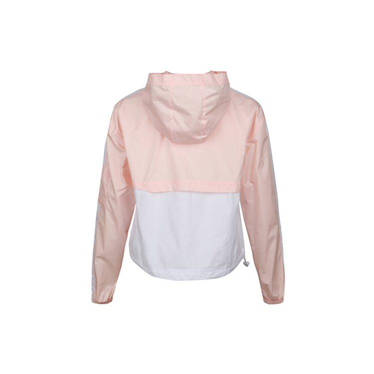 Nike Jackets Women's Washed Coral Red/White Hooded Moderate CJ7345-664