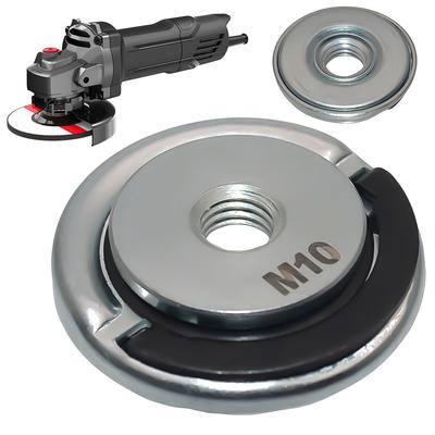 M10 M14 5/8inch -11 Thread Angle Grinder Self-Locking Pressing Plate Quick Release Flange Nut Accessory for Diamond Cutting Disk