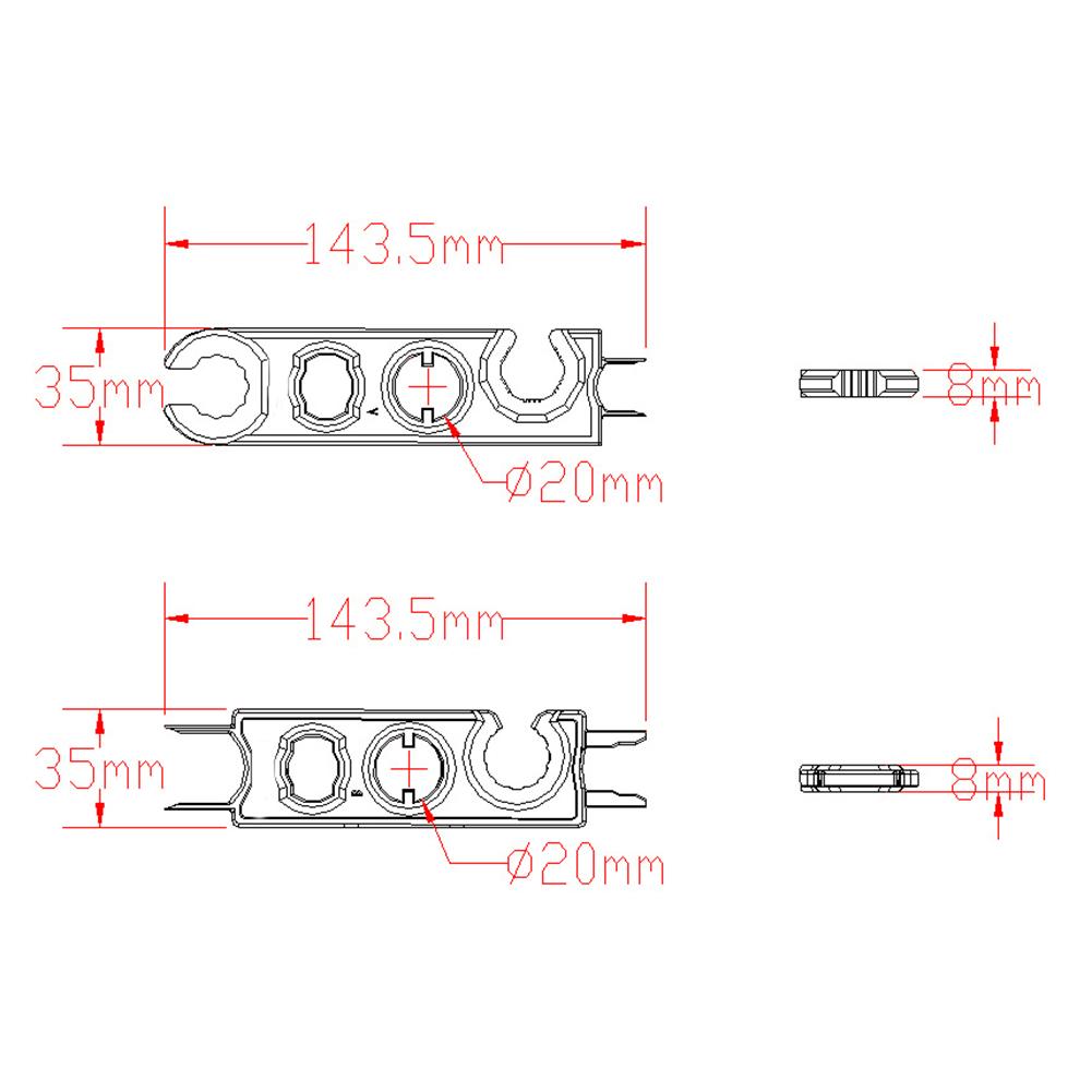 Easy To Use Photovoltaic Connector Tool Lightweight And Portable Quick Tightening Portable Solar Maintenance Wrench
