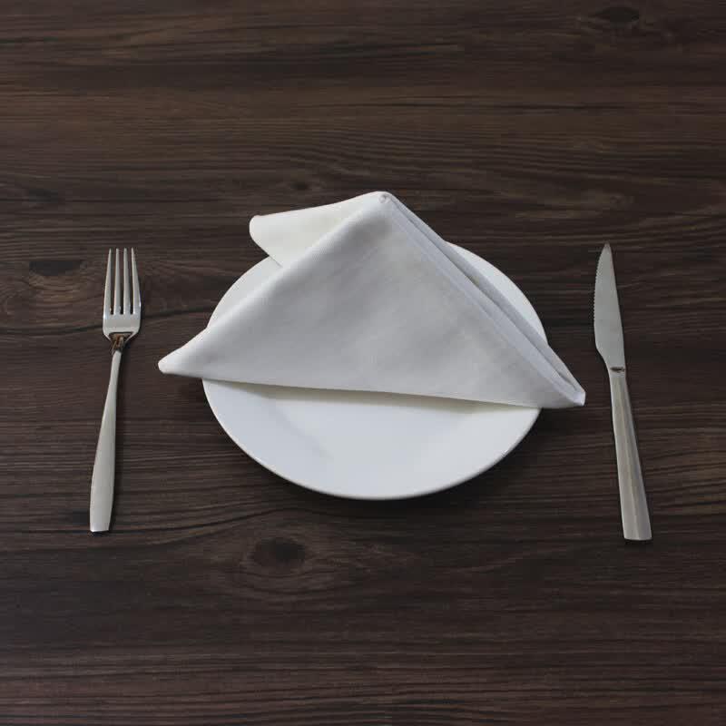 MinNai Hotel Grade Pure Cotton Lint-Free Napkins (10-Pack) 50x50 cm