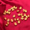 Mini Goldbarren Glücksbringer 100/200 Stück Reichtum anziehen Handarbeiten für DIY Schmuckherstellung Souvenir Geschenke