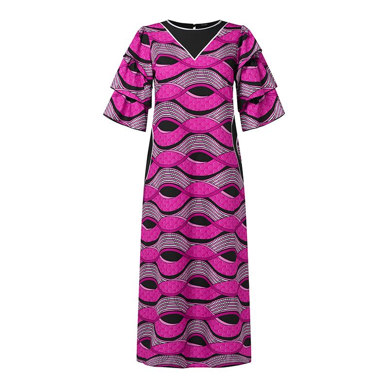 Женские платья больших размеров с круглым вырезом — фото 4