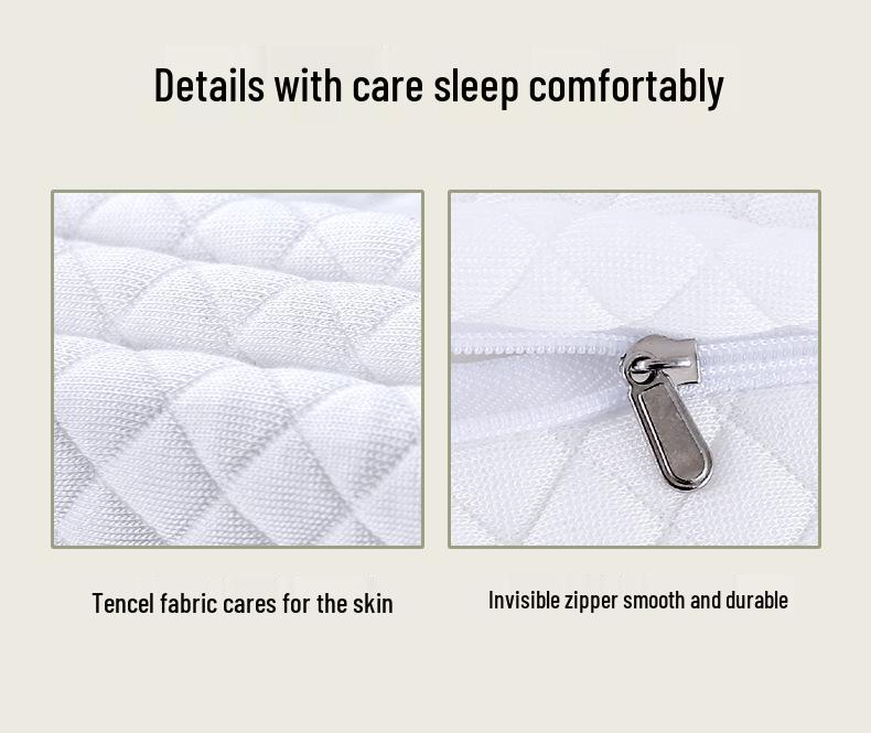Comfortable Cervical Pillow with Slow Rebound Memory Foam and Patent Design