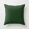 Geometric Plaids Cushion Cover Polyester Throw Pillow Cover Decorative Sofa Pillow Nordic Fashion Scottish Pillowcase 45*45Cm