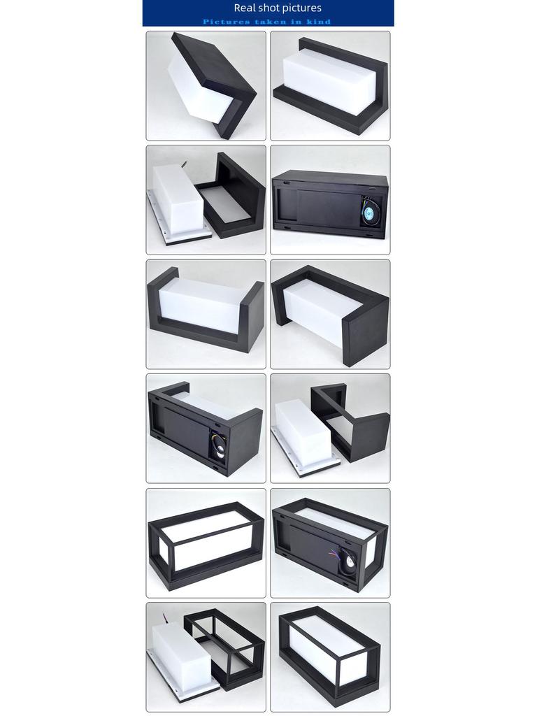 Wasserdichte Moderne Außenwandleuchte für Garten, Balkon oder Eingang