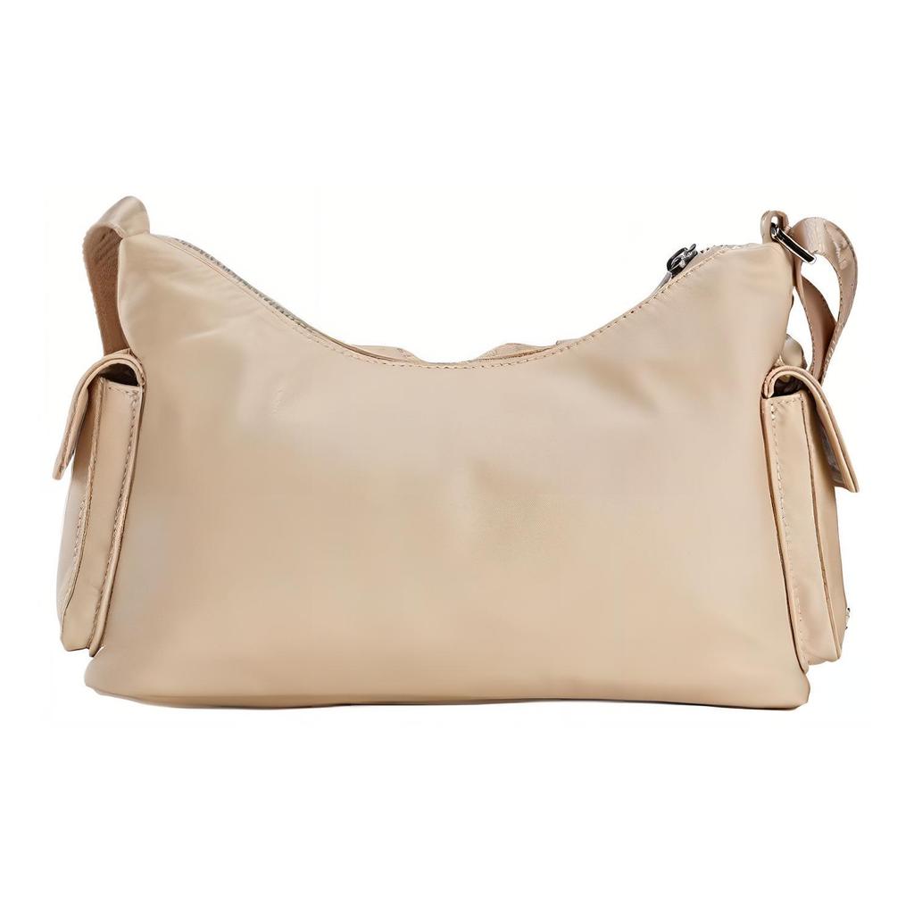 New FILA ORIGINALE Fabric Shoulder Bag, Crossbody Bag Mini Women's Wheat Camel Khaki F13W449164FDK