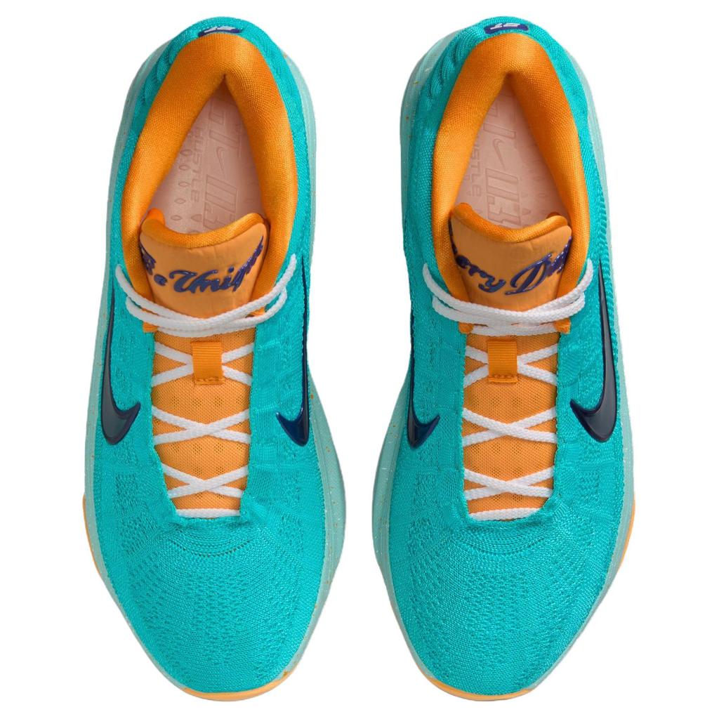 Nike GT Hustle 3 EP Victor Wembanyama Versatile Comfortable Non-Slip Durable Mid-Top Basketball Shoes Men Sneakers Blue IF2521-300