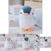 Charming Fluffy Penguin Plush Keychain Cozy Pp Cotton Filled Collectible Gift