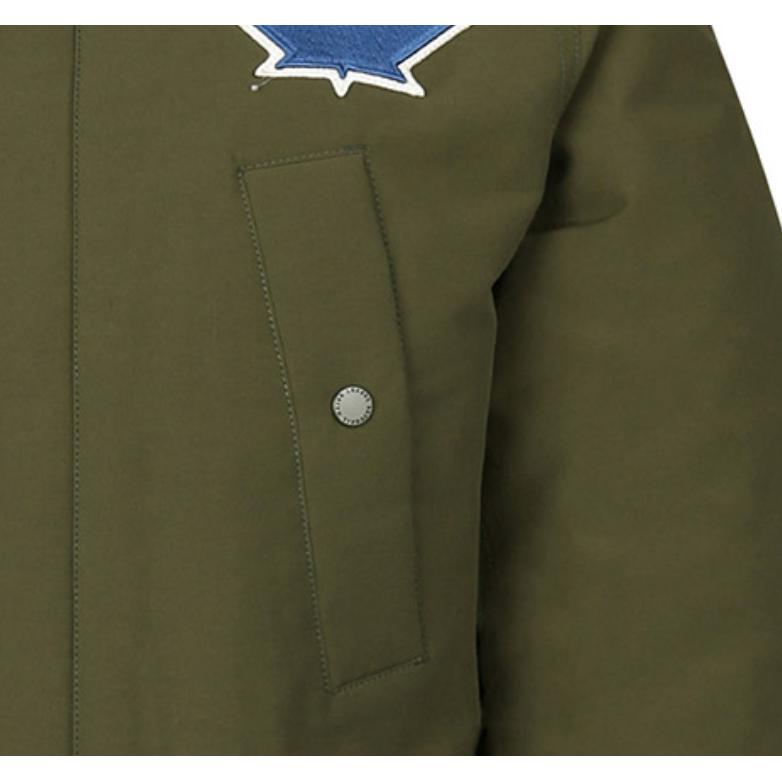 New MLB Down Jackets Unisex Army Green 31DJCG061