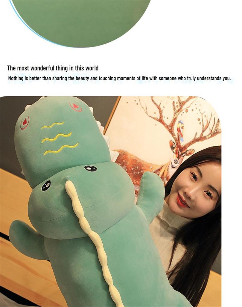 Big Mouth Dinosaur Plush Pillow & Ornament