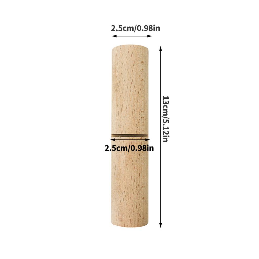 Sturdy Wood Gripper Set For Efficient Bead Knot Tightening In Jewelry Designs and Craft Projects Supplies 2Pcs