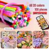 Pipe Cleaner Bouquet Kit: DIY Children's Weaving Material for Handmade Chenille Christmas Tree