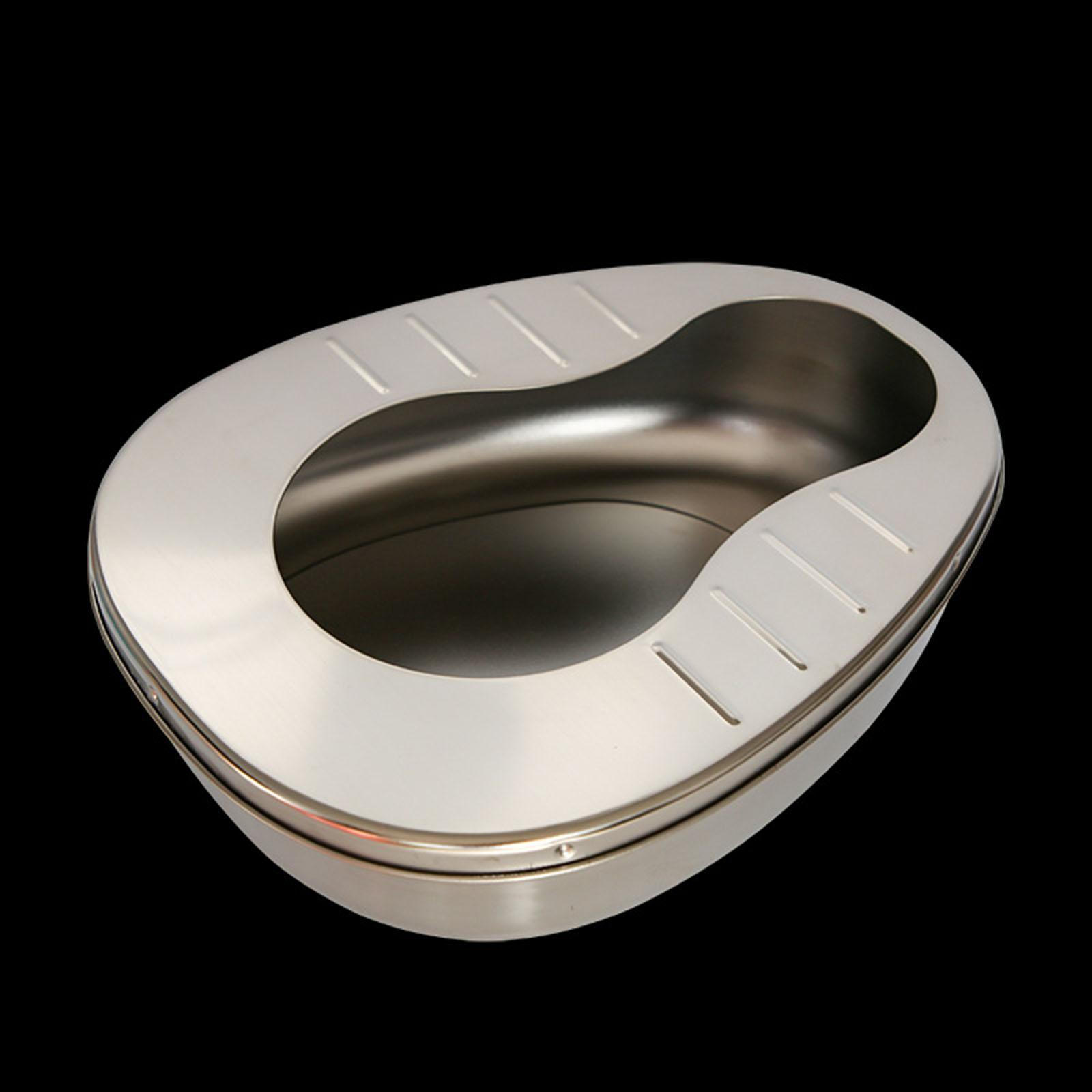 Подкладное судно для пожилых людей с удобным захватом without lid