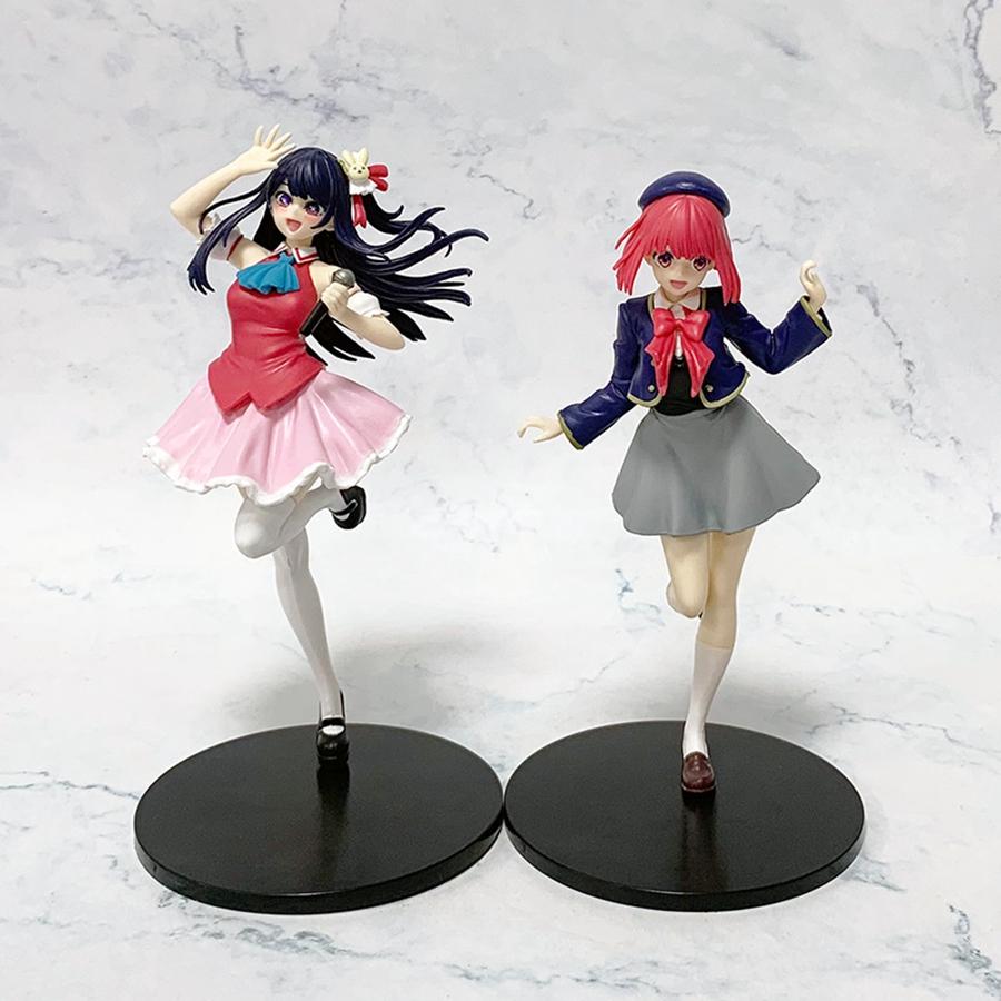 21cm [OSHI NO KO] Anime Model Idol Singer Hoshino Ai Action Model Kawaii Star Arima Kana Figurine PVC Collection Figure Toys