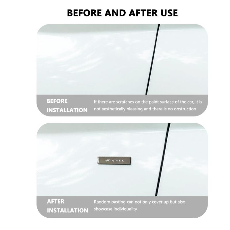 Car Metal Emblem Window Wiper Speaker Stereo Stickers For Opel Insignia Astra G J F K Vectra C H Corsa C B D Omega