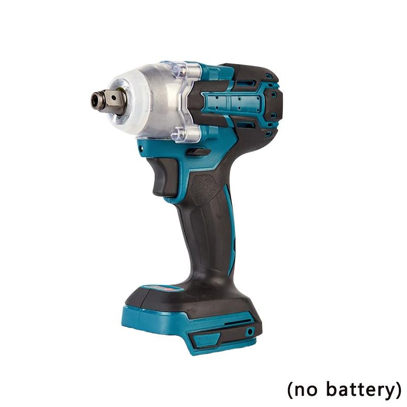 

2 в 1 электрический ударный гайковерт 1/2 отвертка торцевой гаечный ключ для Makita 18V аккумуляторный автомобильный ремонтный беспроводной электроинструмент