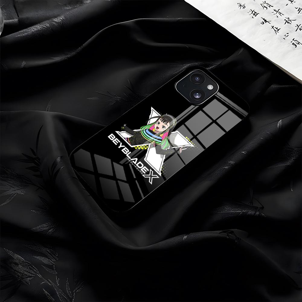 S-Beyblade X Phone Case For IPhone 17 Pro Max 16 15 14 Pro Max 13 11 Plus Glass Cover
