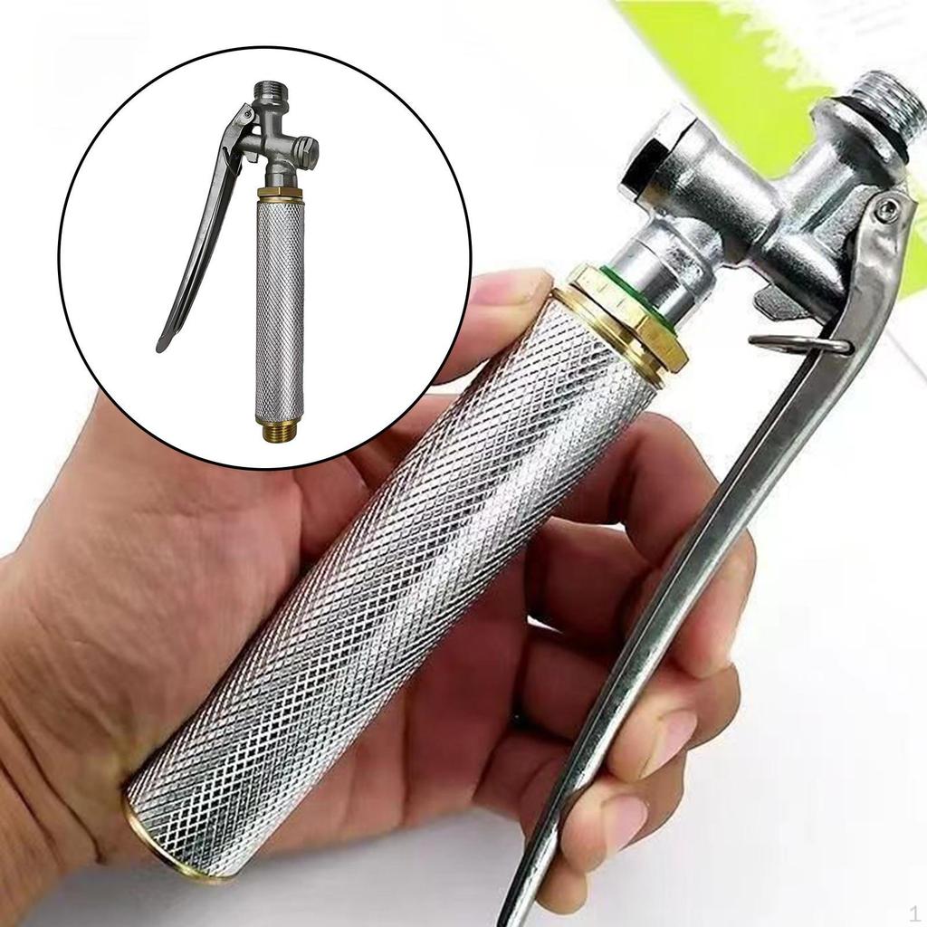 And High-pressure Sprayer Handle Made of Aluminum Alloy, 14 X 1.5 Mm Connector, Accessories for