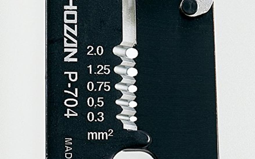HOZAN Crimping Tool (for Bare Crimp Terminals and Insulated Crimp Terminals) Crimping Pliers with Screw Cutter and Stripper for Automobile