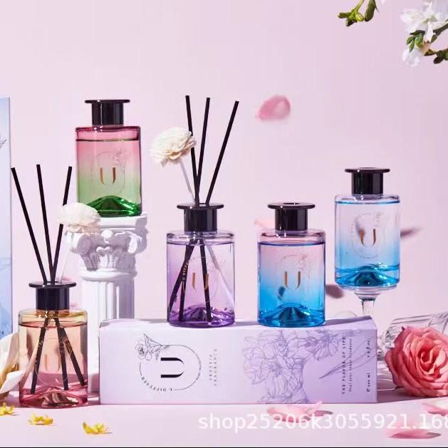 In Stock Romantic Gift: Long-Lasting Flameless White Magnolia, Freesia, Rose Aroma Flower Incense with Essential Oil Rose