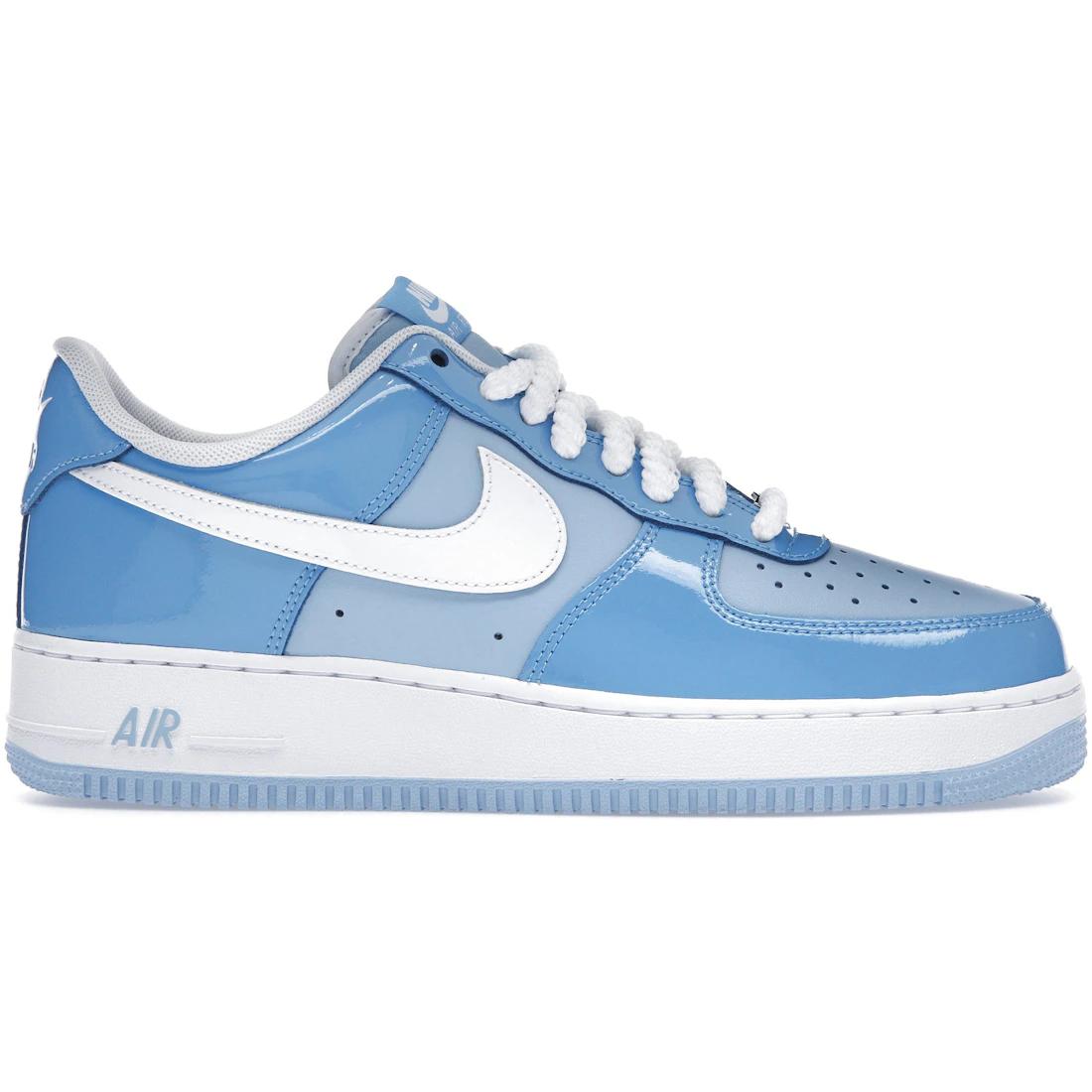 

Кроссовки Nike Air Force 1 Low 07 LV8 Phychic Blue White Patent(HV9405-400) 40