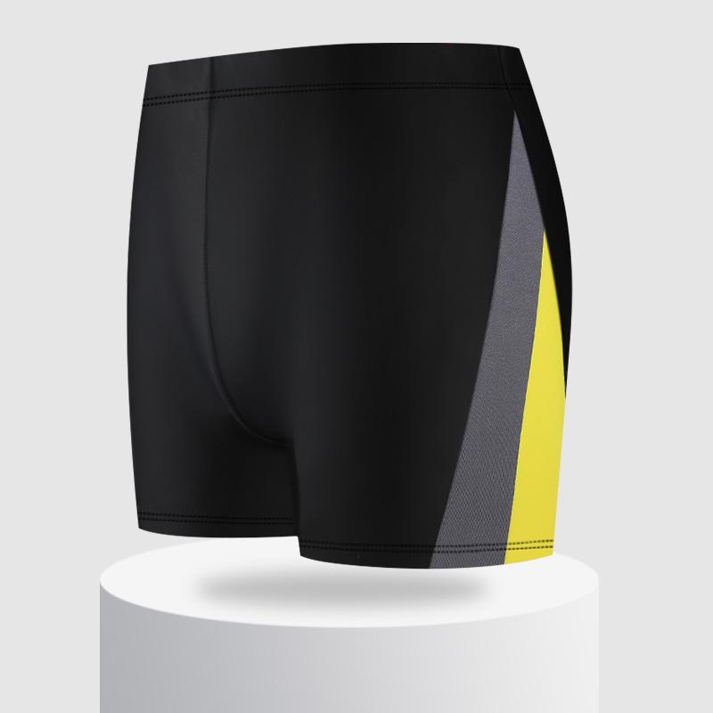 

Мужские плавки-шорты с цветовыми блоками, быстросохнущие: Трендовый, Удобный, Дышащий и Защищающий от неловких ситуаций для Пляжного Отпуска One size fits 100-190 jin жёлтый/серый