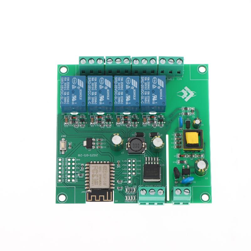 Esp8266 4-Kanal Drahtloses Wifi Relaismodul Ac-Dc Schaltnetzteilmodul Esp-12F Wifi Entwicklungsboard Für Arduino