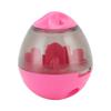 Pet Food Dispensing Ball Interactive Memory Training Dog Slow Feeder Puzzle Toy for Puppy Cat Pink