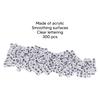 300pcs White Acrylic Number Beads Mixed Numbers 0-9 Loose Beads Bulk DIY Beads  Jewelry Making