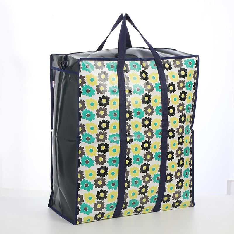 Large Capacity Non-Woven Travel Tote Bag - Thickened Fashion Storage for Moving