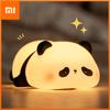 Xiaomi Cute Rabbit Lamp Decorations Desk Accessories Bunny Lamp Panda Light Ornament Cartoon Reading Light Easter Gifts