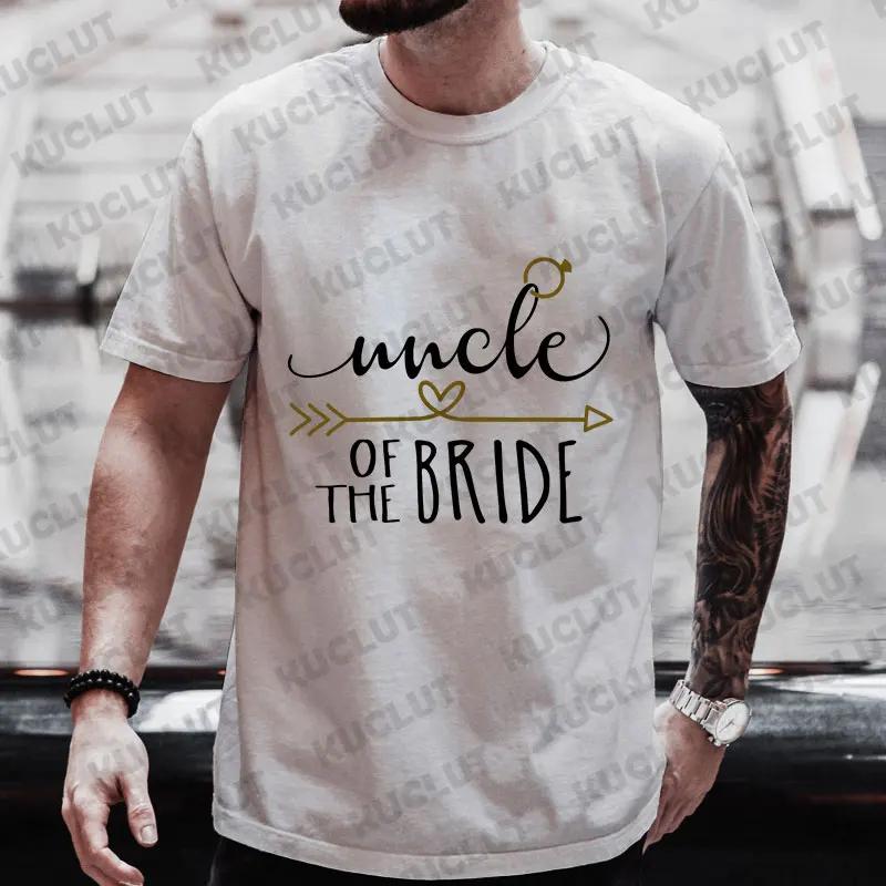 Team Groom T-shirt Father Mother of The Groom Wedding Party Tshirt Family Set Matching Clothes Bachelor Tees Groomsman Y2k Tops