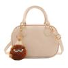 Chic Pu Small Handheld Square Bag For Women Casual Everyday Use With Zipper