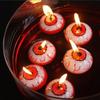Gaze Eye Floating Candle, Set of 6 Halloween Candle for Halloween Parties and Haunted Houses