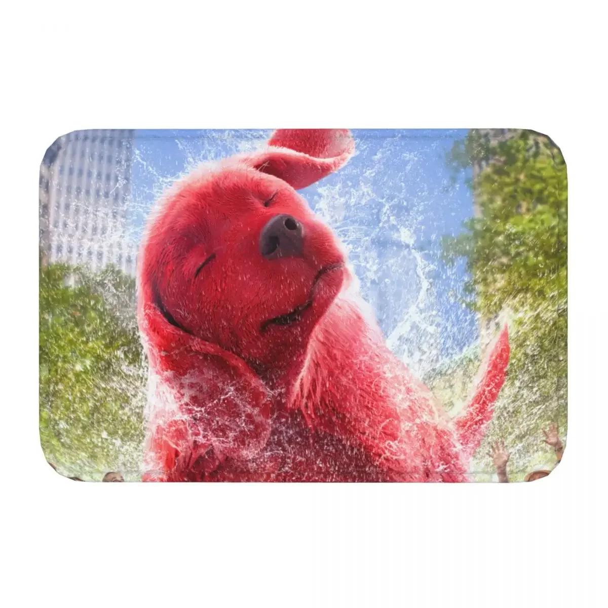 

Коврик для ванной К Clifford Большой Красный Пёс Постер к Фильму Ковер Домашний Коврик для Входной Двери Кухонный Ковер Декор 40cmx60cm
