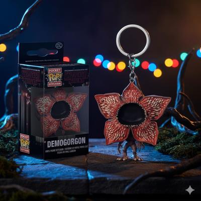 Keychain Demogorgon Stranger Things Figure Pop 4cm