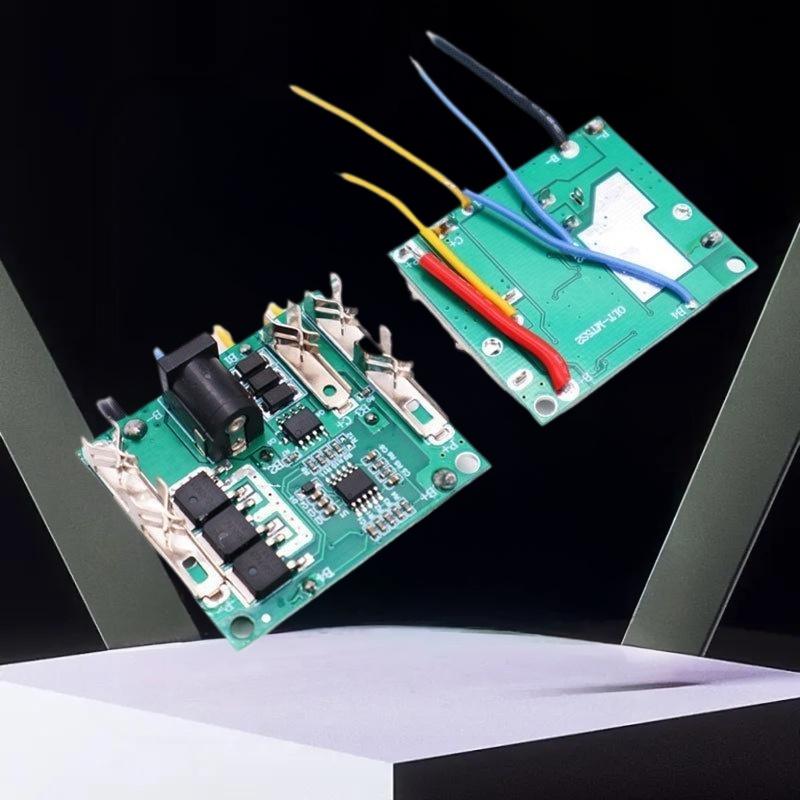 1Pc 5S 21V Lithium Battery Charging Protection Board BMS Module for High-Power Tools.