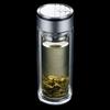 Haers Transparent Double-Wall Glass Thermos with Filter