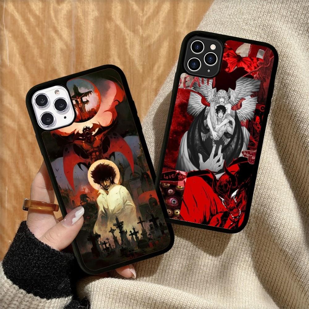 Anime D-Devilman C-Crybaby Phone Case Silicone PC+TPU For For IPhone 11 12 13 14 15 16 Plus Pro Max Cover