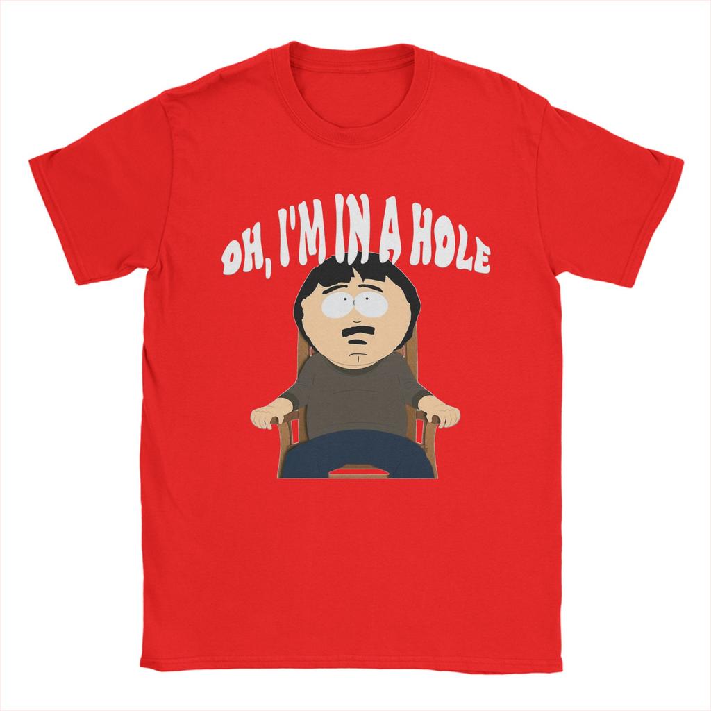 Randy Marsh SouthParks Unisex T Shirt Funny Tee Shirt Short Sleeve Round Neck TShirts 100 Cotton Graphic Clothes