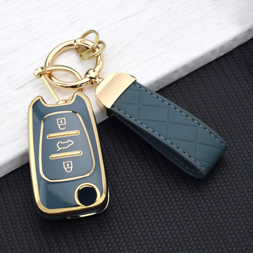 TPU Car Key Fob For KIA Sportage/Rio 3/Soul/Optima/Ceed Pro/K5/K2/Pride Cover for Hyundai i20/i30/ix20/ix25/ix35/Elantra/Accent