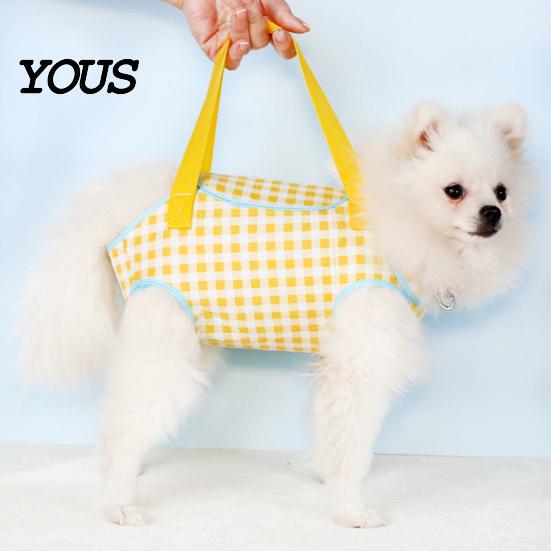 Bequeme Haustier-Schultertasche Umhängetasche, Hundetrage-Schlinge mit vier Beinlöchern, Atmungsaktives Segeltuch für Einkaufszentren Verstellbarer Riemen Kleine Hunde
