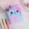 Cat Shaped Tie-dyed A6 Stationery Students Gift Notebook Hand Account Book Diary Book Pocket Book