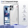 Custodia per Nothing Phone 3A Lite con Air Cushion, Paraurti in Silicone Antiurto, Cover Posteriore Trasparente Opaca, Custodia Rigida per Nothing Phone 3A Lite 5G
